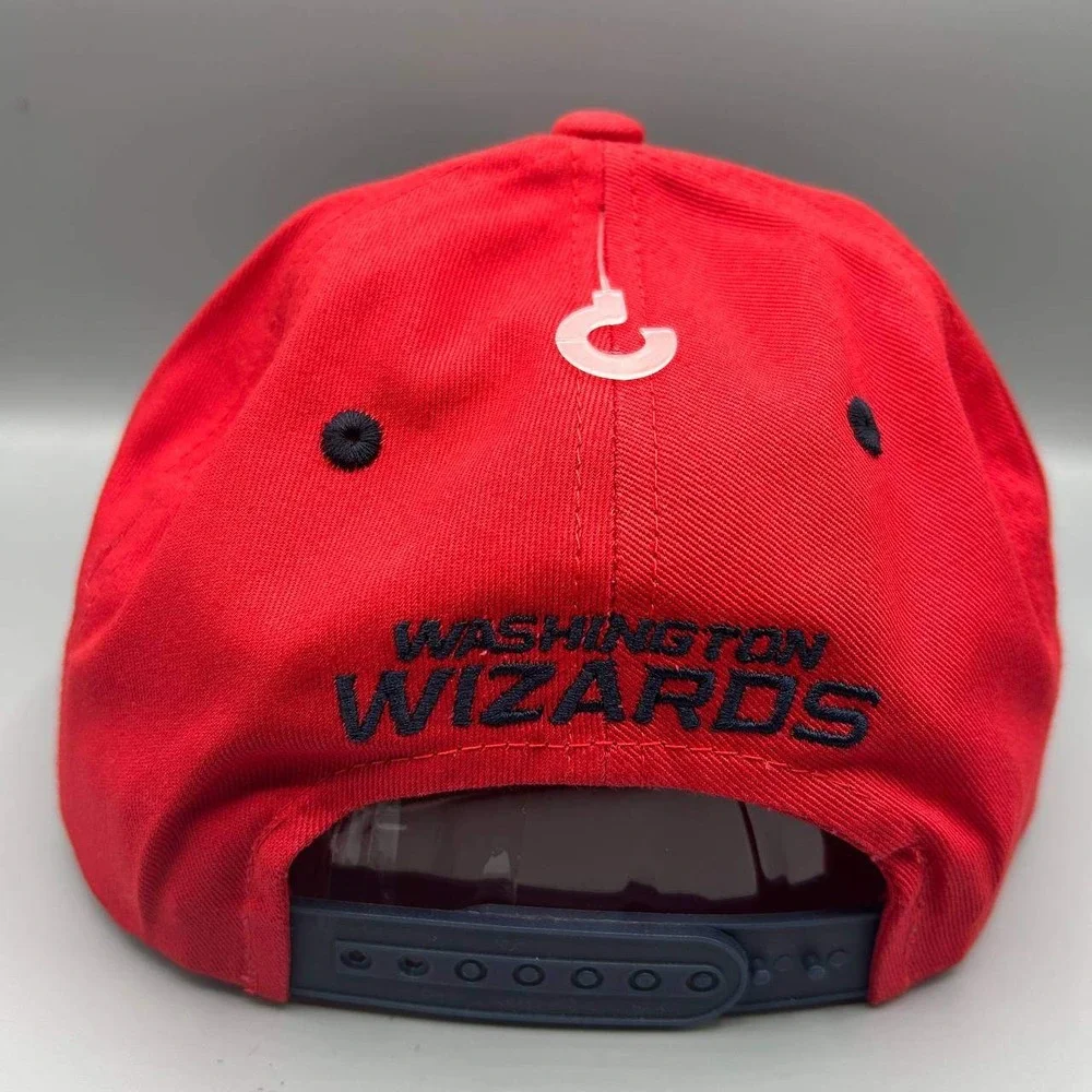 Washington Wizards‎ Hat Youth Red Navy Embroidered NBA Snap Back Cap Cotton New